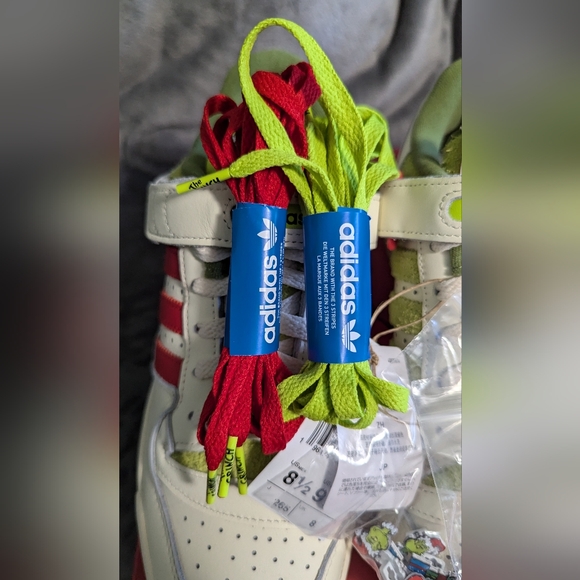 [ID3512] Mens Adidas FORUM LOW_THE GRINCH - Picture 7 of 16